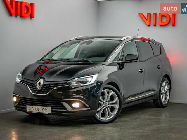 Черный Рено Гранд Сценик, объемом двигателя 1.6 л и пробегом 215 тыс. км за 14528 $, фото 1 на Automoto.ua