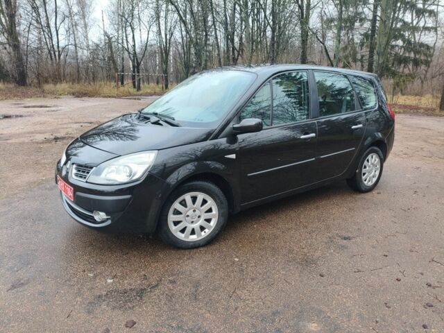 Черный Рено Гранд Сценик, объемом двигателя 2 л и пробегом 110 тыс. км за 7150 $, фото 1 на Automoto.ua