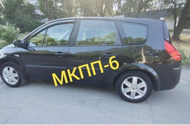 Чорний Рено Гранд Сценік, об'ємом двигуна 2 л та пробігом 147 тис. км за 5950 $, фото 1 на Automoto.ua