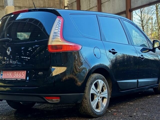 Черный Рено Гранд Сценик, объемом двигателя 1.5 л и пробегом 200 тыс. км за 7400 $, фото 1 на Automoto.ua