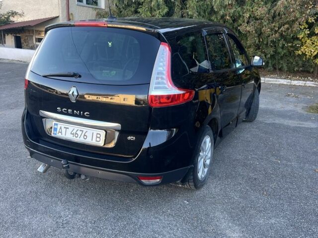 Черный Рено Гранд Сценик, объемом двигателя 1.6 л и пробегом 239 тыс. км за 8500 $, фото 1 на Automoto.ua