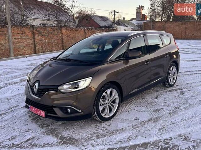 Коричневий Рено Гранд Сценік, об'ємом двигуна 1.5 л та пробігом 131 тис. км за 14200 $, фото 1 на Automoto.ua