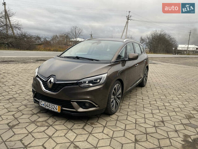 Коричневий Рено Гранд Сценік, об'ємом двигуна 1.6 л та пробігом 199 тис. км за 14500 $, фото 1 на Automoto.ua