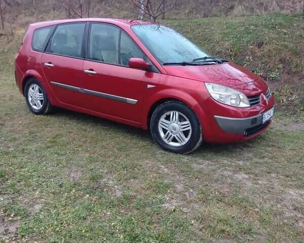 Красный Рено Гранд Сценик, объемом двигателя 1.5 л и пробегом 250 тыс. км за 4400 $, фото 1 на Automoto.ua