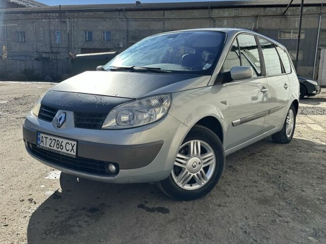 Серый Рено Гранд Сценик, объемом двигателя 1.6 л и пробегом 257 тыс. км за 3999 $, фото 1 на Automoto.ua