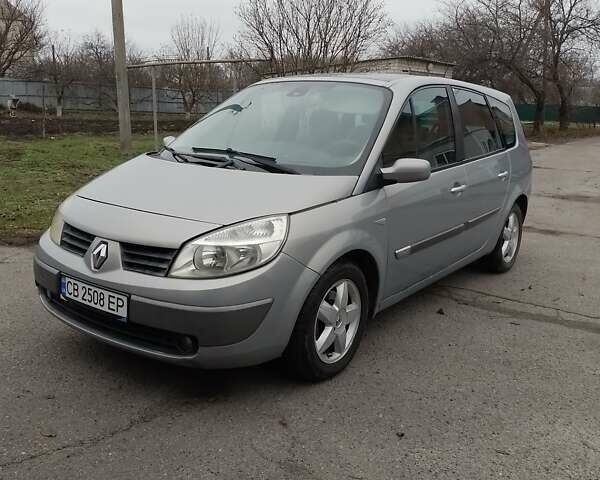 Серый Рено Гранд Сценик, объемом двигателя 1.9 л и пробегом 287 тыс. км за 4290 $, фото 1 на Automoto.ua