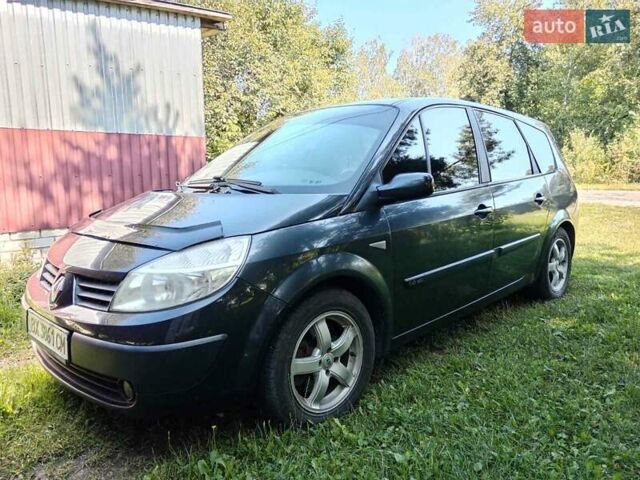 Сірий Рено Гранд Сценік, об'ємом двигуна 1.6 л та пробігом 200 тис. км за 5200 $, фото 1 на Automoto.ua