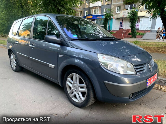 Серый Рено Гранд Сценик, объемом двигателя 2 л и пробегом 172 тыс. км за 5600 $, фото 1 на Automoto.ua