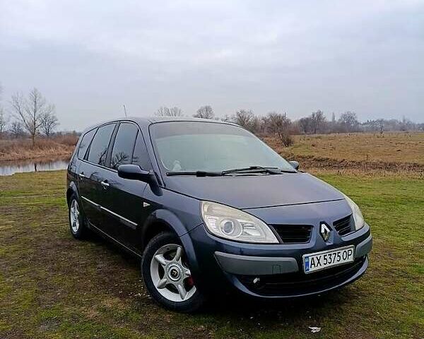 Серый Рено Гранд Сценик, объемом двигателя 1.5 л и пробегом 270 тыс. км за 6200 $, фото 1 на Automoto.ua