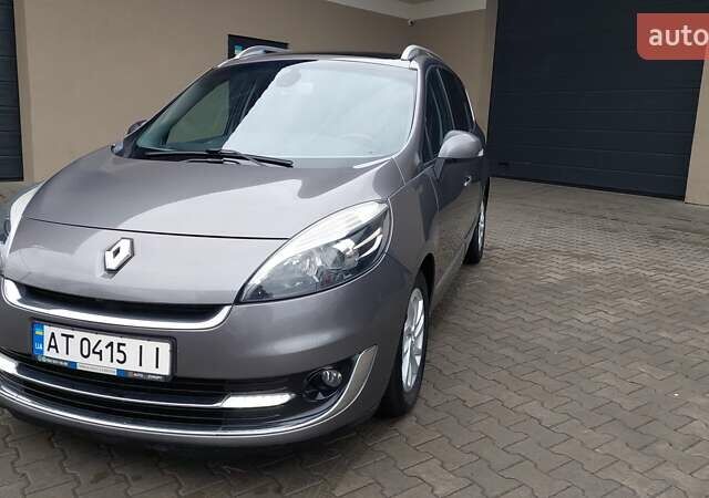 Серый Рено Гранд Сценик, объемом двигателя 1.5 л и пробегом 277 тыс. км за 7550 $, фото 1 на Automoto.ua