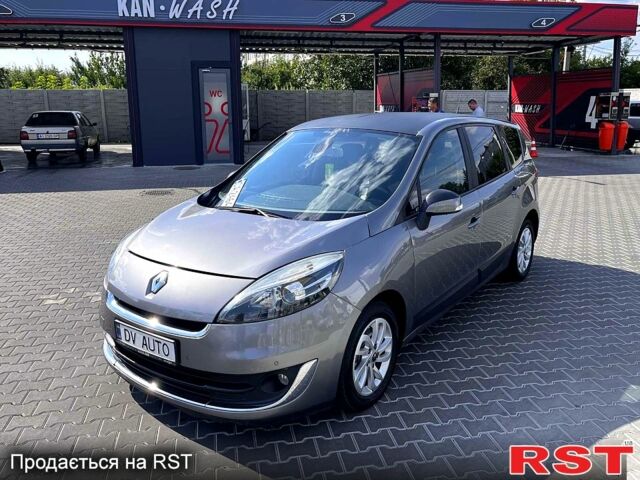 Серый Рено Гранд Сценик, объемом двигателя 1.5 л и пробегом 348 тыс. км за 6800 $, фото 1 на Automoto.ua