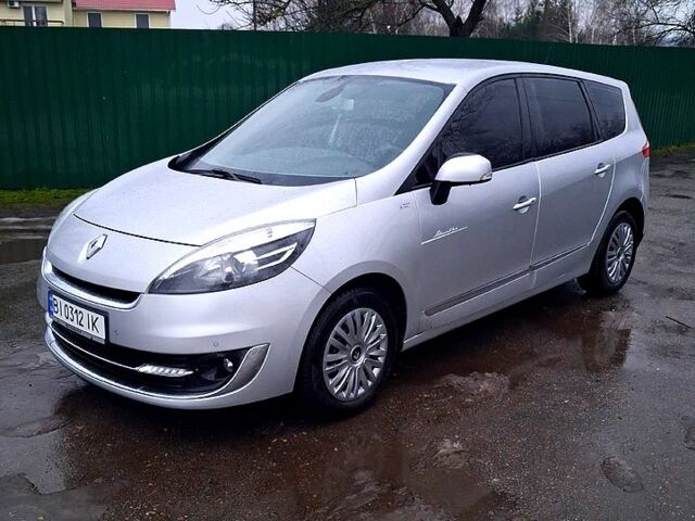 Серый Рено Гранд Сценик, объемом двигателя 1.4 л и пробегом 200 тыс. км за 8700 $, фото 1 на Automoto.ua