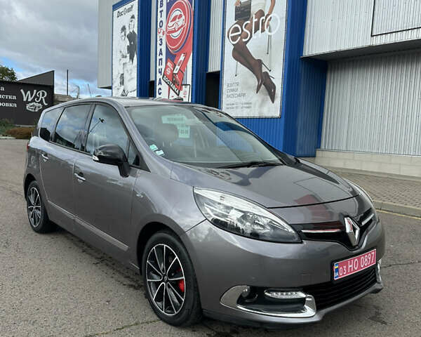 Серый Рено Гранд Сценик, объемом двигателя 1.6 л и пробегом 222 тыс. км за 8900 $, фото 1 на Automoto.ua