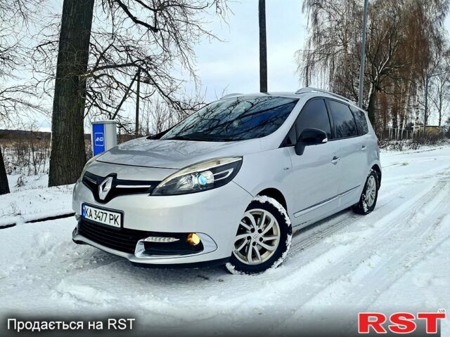 Серый Рено Гранд Сценик, объемом двигателя 1.5 л и пробегом 337 тыс. км за 9500 $, фото 1 на Automoto.ua