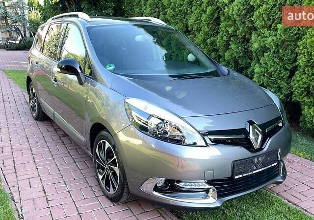 Сірий Рено Гранд Сценік, об'ємом двигуна 1.5 л та пробігом 179 тис. км за 10500 $, фото 1 на Automoto.ua