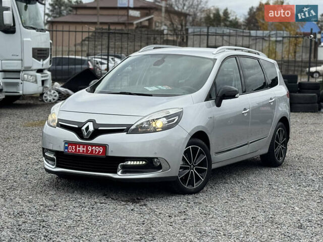 Сірий Рено Гранд Сценік, об'ємом двигуна 1.6 л та пробігом 209 тис. км за 8750 $, фото 1 на Automoto.ua