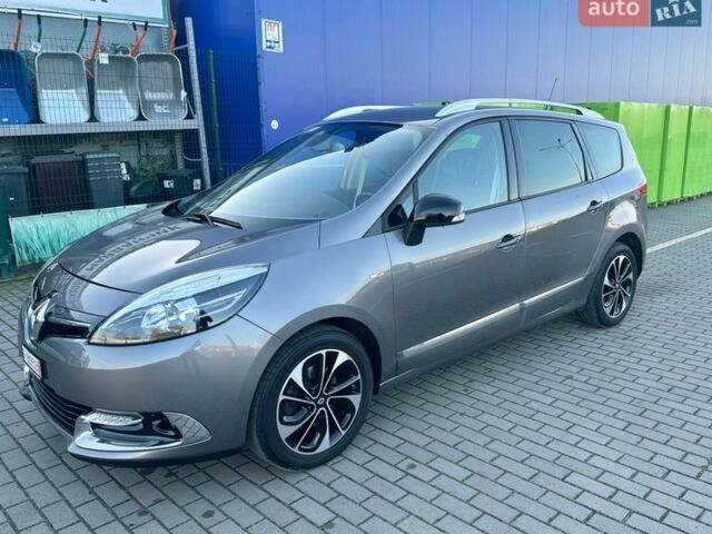 Серый Рено Гранд Сценик, объемом двигателя 1.5 л и пробегом 173 тыс. км за 10900 $, фото 1 на Automoto.ua