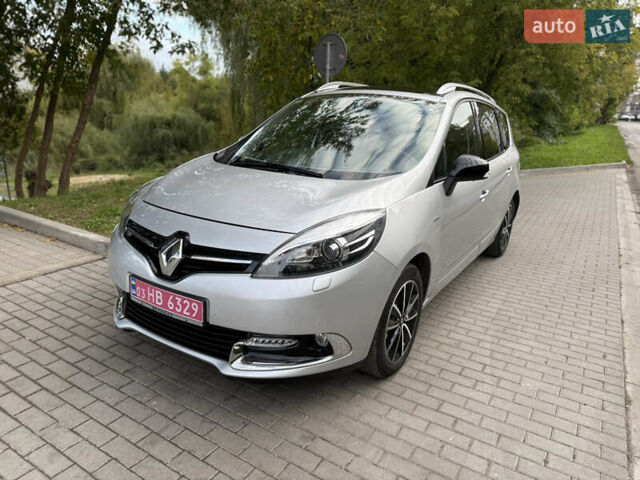 Сірий Рено Гранд Сценік, об'ємом двигуна 1.5 л та пробігом 237 тис. км за 11900 $, фото 1 на Automoto.ua