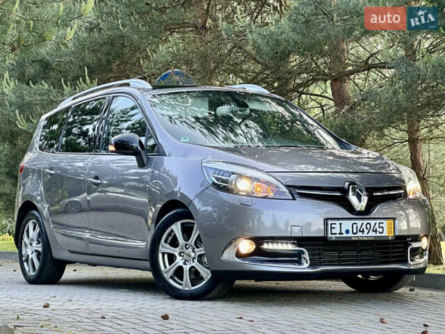 Сірий Рено Гранд Сценік, об'ємом двигуна 2 л та пробігом 244 тис. км за 10790 $, фото 1 на Automoto.ua