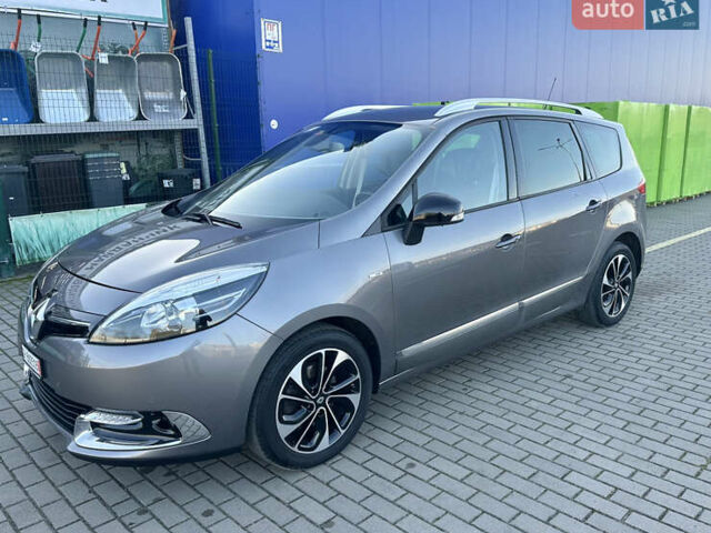 Серый Рено Гранд Сценик, объемом двигателя 1.5 л и пробегом 173 тыс. км за 10900 $, фото 1 на Automoto.ua
