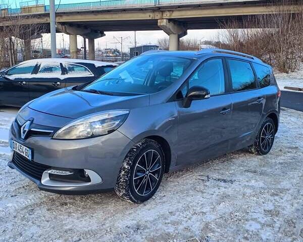 Серый Рено Гранд Сценик, объемом двигателя 1.5 л и пробегом 207 тыс. км за 10500 $, фото 1 на Automoto.ua