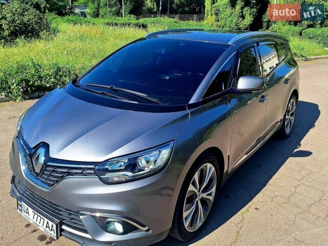 Сірий Рено Гранд Сценік, об'ємом двигуна 1.5 л та пробігом 218 тис. км за 16500 $, фото 1 на Automoto.ua