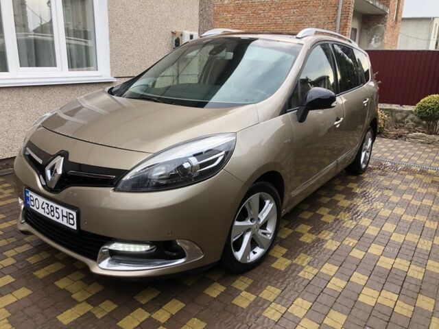 Серый Рено Гранд Сценик, объемом двигателя 1.6 л и пробегом 195 тыс. км за 8700 $, фото 1 на Automoto.ua