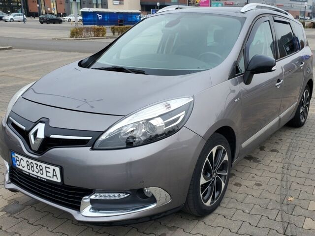 Серый Рено Гранд Сценик, объемом двигателя 1.5 л и пробегом 269 тыс. км за 10750 $, фото 1 на Automoto.ua