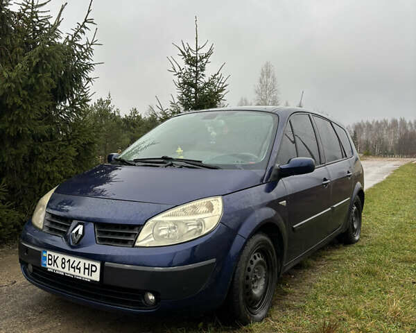 Синий Рено Гранд Сценик, объемом двигателя 1.6 л и пробегом 359 тыс. км за 4500 $, фото 1 на Automoto.ua