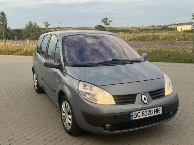 Синий Рено Гранд Сценик, объемом двигателя 2 л и пробегом 250 тыс. км за 4250 $, фото 1 на Automoto.ua