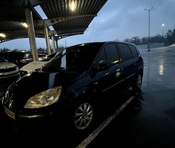 Синий Рено Гранд Сценик, объемом двигателя 1.6 л и пробегом 223 тыс. км за 6000 $, фото 1 на Automoto.ua