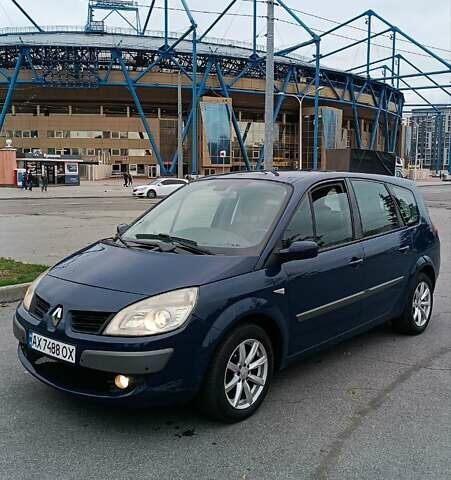 Синий Рено Гранд Сценик, объемом двигателя 1.6 л и пробегом 258 тыс. км за 4550 $, фото 1 на Automoto.ua