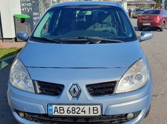 Синий Рено Гранд Сценик, объемом двигателя 1.5 л и пробегом 270 тыс. км за 4800 $, фото 1 на Automoto.ua