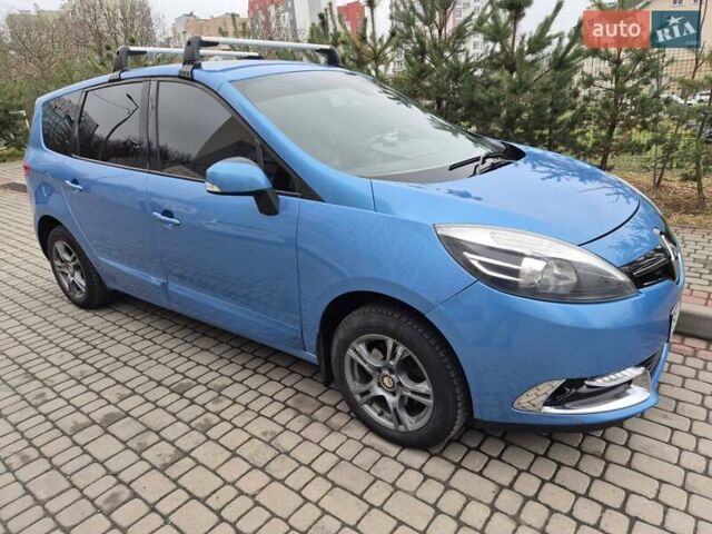 Синий Рено Гранд Сценик, объемом двигателя 1.5 л и пробегом 181 тыс. км за 9300 $, фото 1 на Automoto.ua