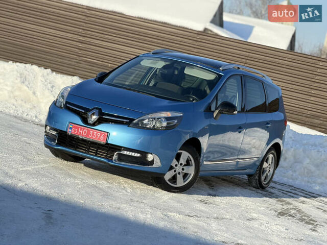 Синий Рено Гранд Сценик, объемом двигателя 1.5 л и пробегом 158 тыс. км за 11199 $, фото 1 на Automoto.ua