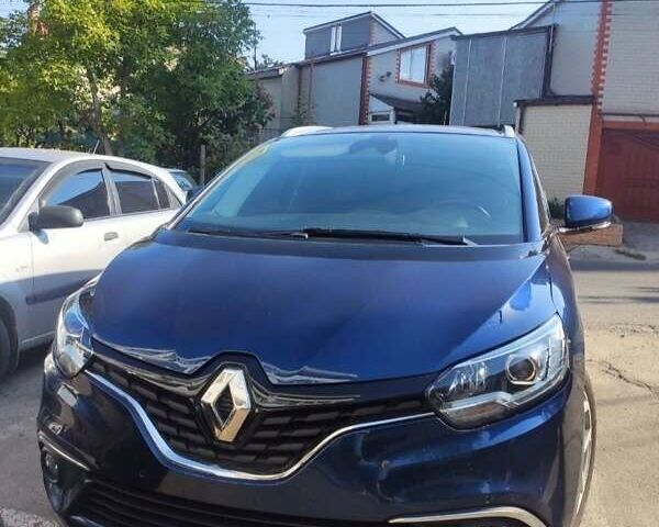 Синий Рено Гранд Сценик, объемом двигателя 1.5 л и пробегом 210 тыс. км за 17850 $, фото 1 на Automoto.ua
