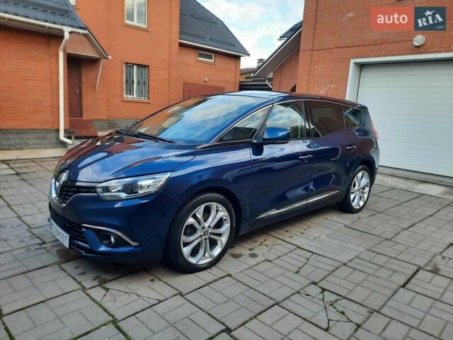 Синий Рено Гранд Сценик, объемом двигателя 1.7 л и пробегом 169 тыс. км за 16250 $, фото 1 на Automoto.ua