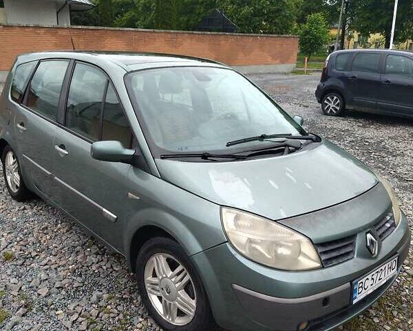 Зеленый Рено Гранд Сценик, объемом двигателя 1.87 л и пробегом 399 тыс. км за 3200 $, фото 1 на Automoto.ua