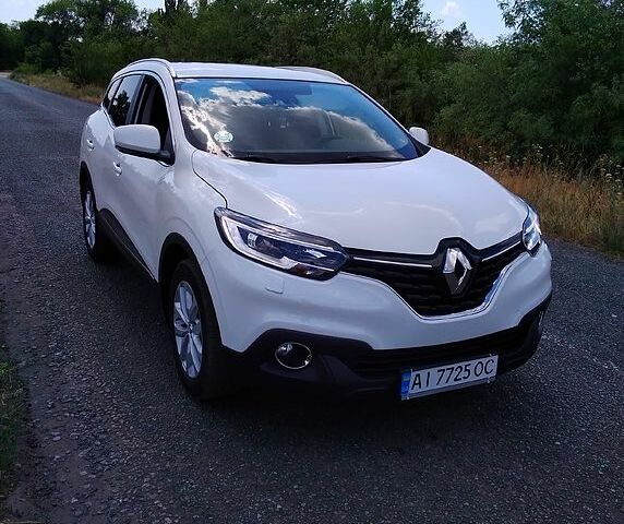 Білий Рено Kadjar, об'ємом двигуна 1.5 л та пробігом 148 тис. км за 16900 $, фото 1 на Automoto.ua