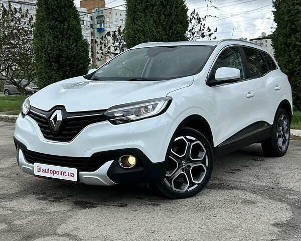 Белый Рено Kadjar, объемом двигателя 1.46 л и пробегом 159 тыс. км за 14600 $, фото 1 на Automoto.ua