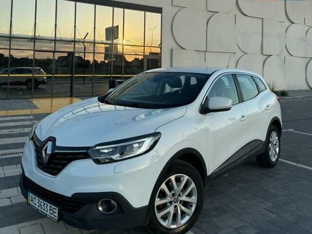 Белый Рено Kadjar, объемом двигателя 1.46 л и пробегом 182 тыс. км за 14500 $, фото 1 на Automoto.ua