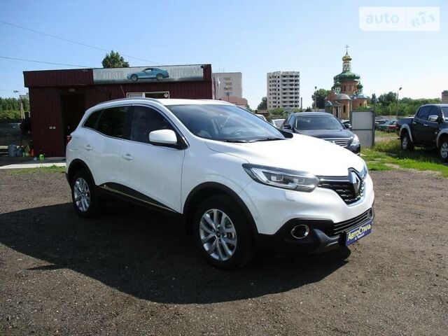 Белый Рено Kadjar, объемом двигателя 1.5 л и пробегом 16 тыс. км за 23999 $, фото 1 на Automoto.ua