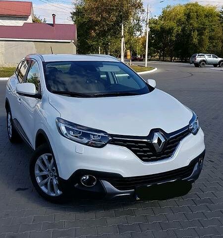 Білий Рено Kadjar, об'ємом двигуна 1.5 л та пробігом 8 тис. км за 25500 $, фото 1 на Automoto.ua