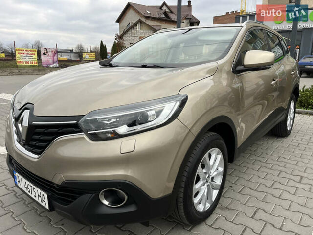 Бежевый Рено Kadjar, объемом двигателя 1.46 л и пробегом 97 тыс. км за 17500 $, фото 1 на Automoto.ua