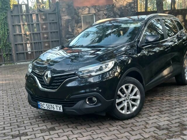 Черный Рено Kadjar, объемом двигателя 1.5 л и пробегом 257 тыс. км за 14000 $, фото 1 на Automoto.ua