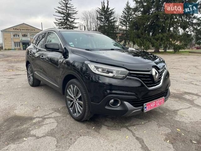 Чорний Рено Kadjar, об'ємом двигуна 1.6 л та пробігом 160 тис. км за 16700 $, фото 1 на Automoto.ua