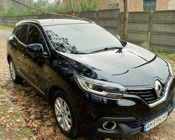 Черный Рено Kadjar, объемом двигателя 1.46 л и пробегом 298 тыс. км за 14300 $, фото 1 на Automoto.ua