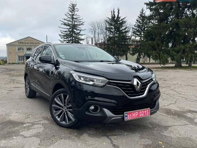 Черный Рено Kadjar, объемом двигателя 1.6 л и пробегом 164 тыс. км за 16499 $, фото 1 на Automoto.ua