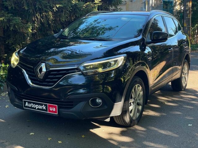 Черный Рено Kadjar, объемом двигателя 1.5 л и пробегом 255 тыс. км за 12440 $, фото 1 на Automoto.ua
