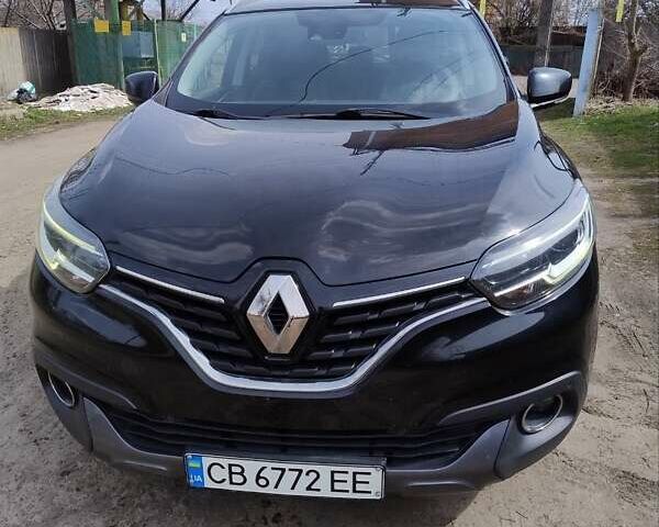 Чорний Рено Kadjar, об'ємом двигуна 1.6 л та пробігом 165 тис. км за 16500 $, фото 1 на Automoto.ua